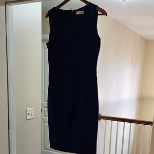 Calvin Klein Navy Midi Dress